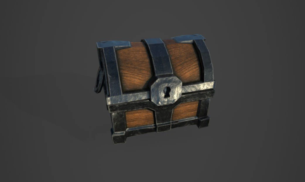 chest 3D Model .c4d .max .obj .3ds .fbx .stl .blend 