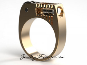 man ring engine 3d spiner 3Dプリントモデル