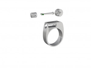 man ring engine 3d spiner 3Dプリントモデル
