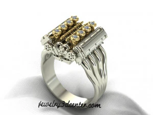 링 엔진 24 3D 프린트 모델