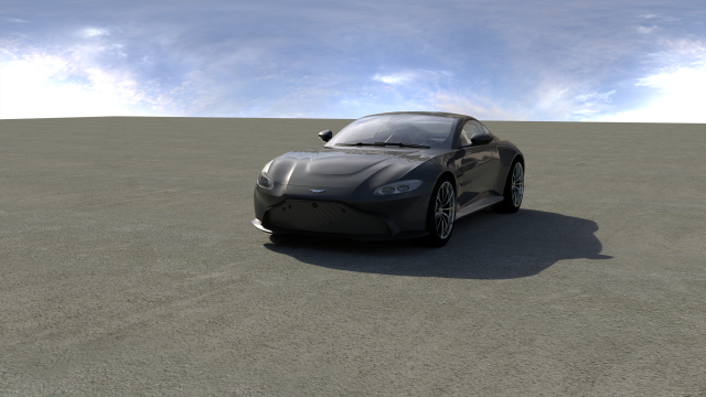 aston martin vantage 3Dモデル .c4d .max .obj .3ds .fbx .stl .blend 