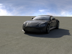 aston martin vantage 3Dモデル