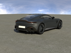 aston martin vantage 3Dモデル