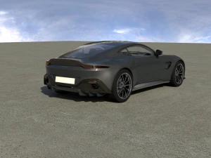 aston martin vantage 3D Model
