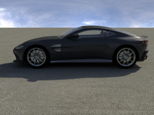 aston martin vantage 3Dモデル