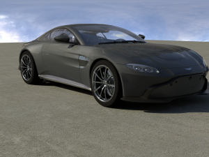 aston martin vantage 3Dモデル