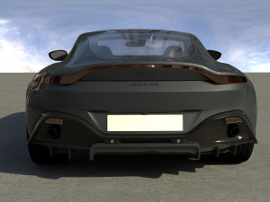 aston martin vantage 3Dモデル