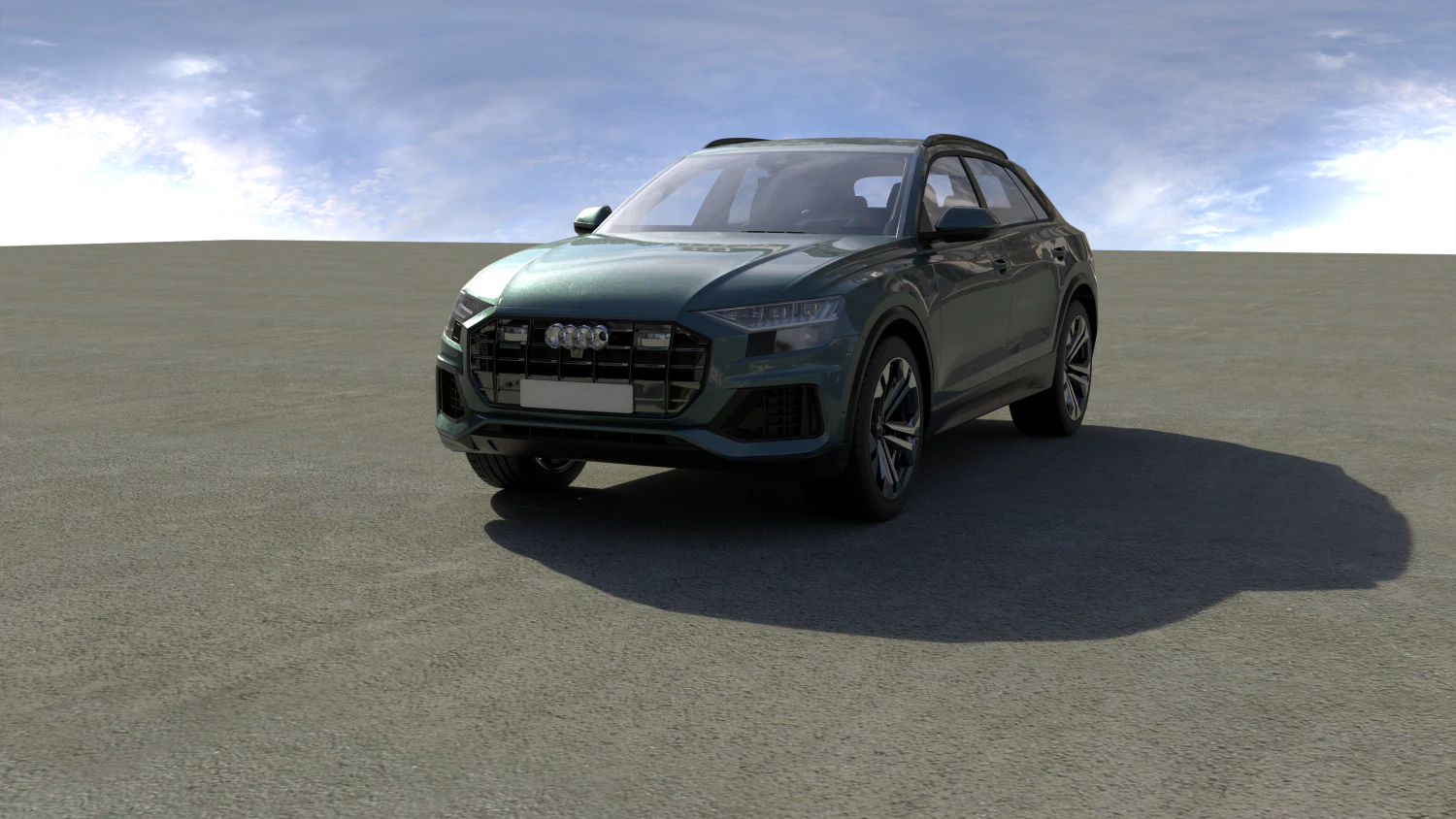 audi q8 3D Model .c4d .max .obj .3ds .fbx .stl .blend 