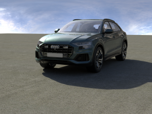 audi q8 3Dモデル