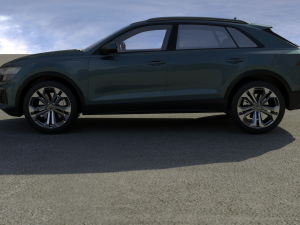 audi q8 3Dモデル