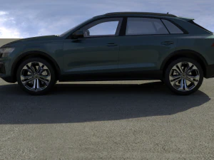 audi q8 3D Model