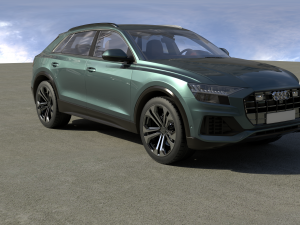 audi q8 3Dモデル