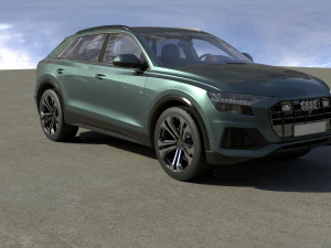 audi q8 3D Model