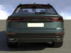audi q8 3Dモデル