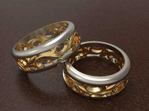 engagement rings Modèles 3D en vedette