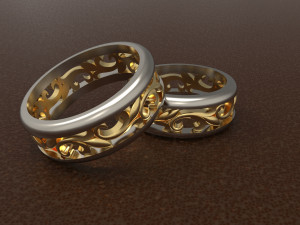 engagement rings Modèles 3D en vedette