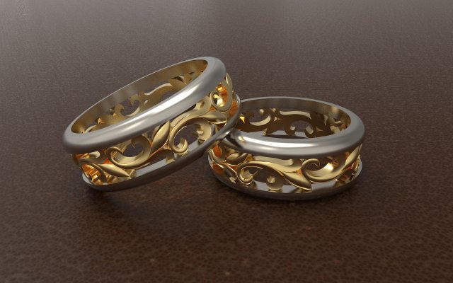 engagement rings Modèles 3D en vedette .c4d .max .obj .3ds .fbx .stl .blend 
