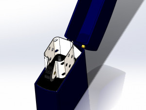 metal lighter Modelo 3D