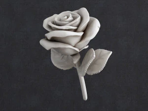 Ciondolo rosa Modello di stampa 3D