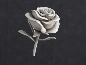 Rose pendant 3D printmodel