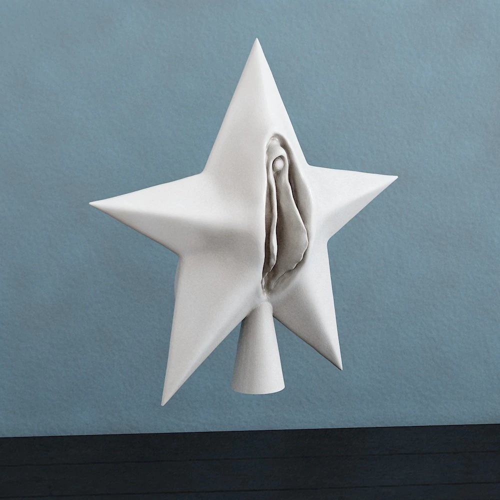 Star vagina 3D Print Model .c4d .max .obj .3ds .fbx .stl .blend 