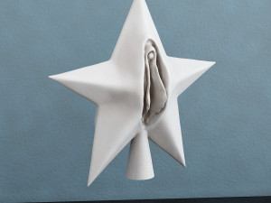Star vagina 3D-printmodel