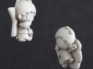 Baby star cloud pendant jewelry Modello di stampa 3D