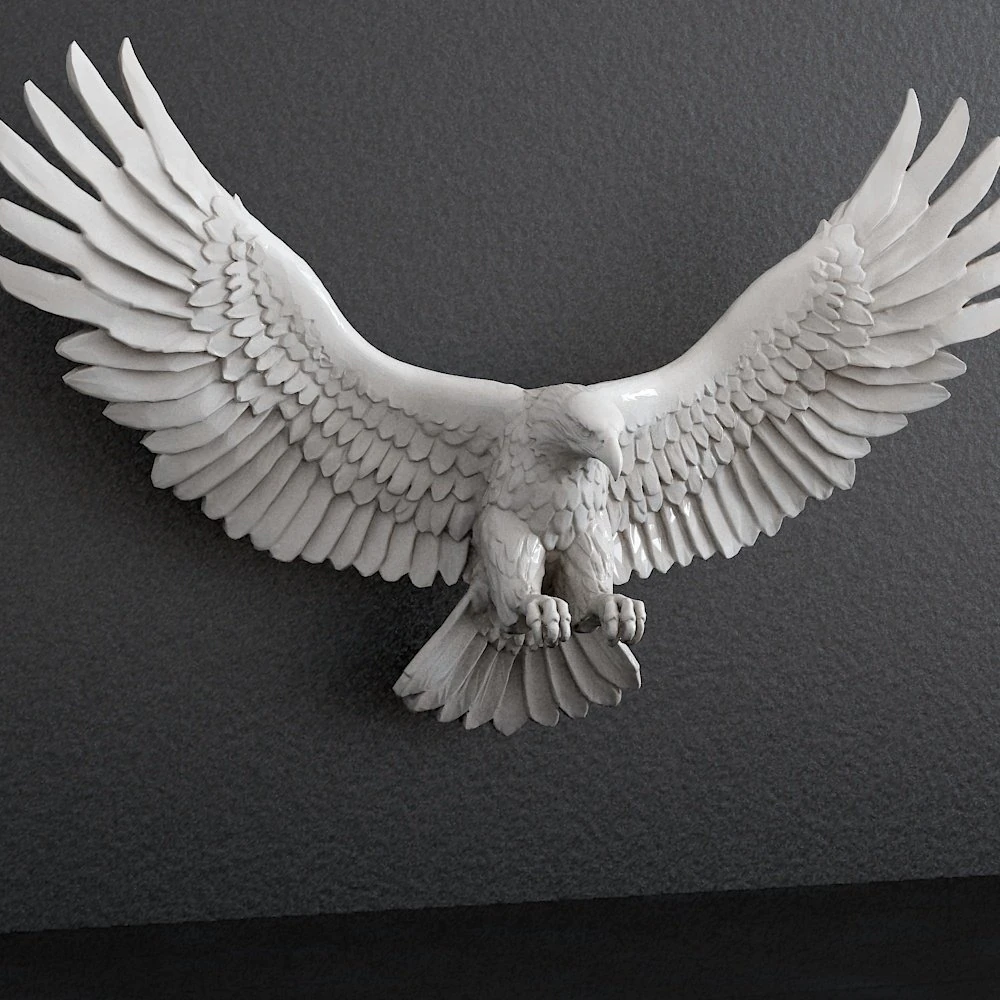 p&aacute;jaro &aacute;guila Modelo de impresión 3D .c4d .max .obj .3ds .fbx .stl .blend 