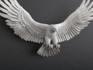 Eagle bird 3D-printmodel