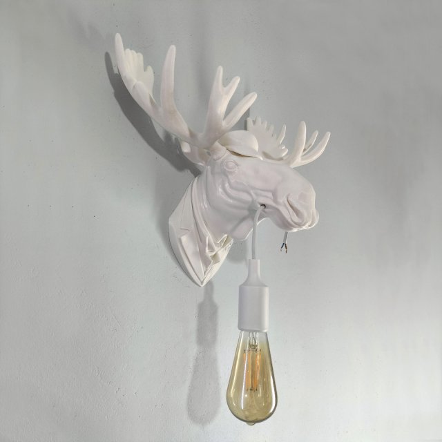 Elk Moose Modello di stampa 3D .c4d .max .obj .3ds .fbx .stl .blend 
