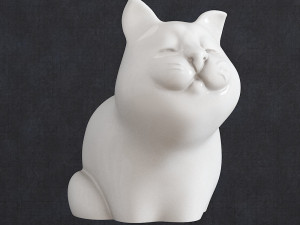 Cat 2 3D-printmodel