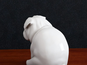 Pug dog 1 3Dプリントモデル