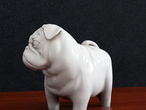 Pug dog 2 3D Print Model