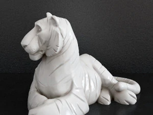 Tiger sculpture 3D Print Model