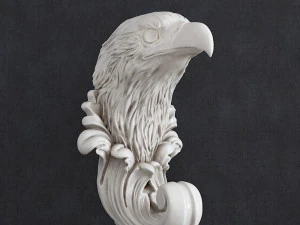 Gancio d'aquila barocco Modello di stampa 3D