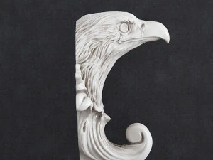 Eagle hook baroque 3D Print Model