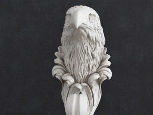 Eagle hook baroque 3D Print Model