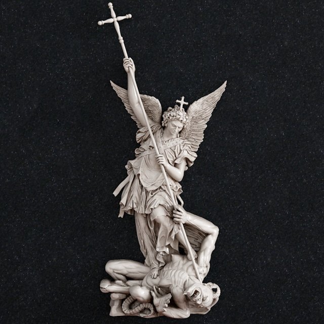 ARCHANGEL MICHAEL Modello di stampa 3D .c4d .max .obj .3ds .fbx .stl .blend 