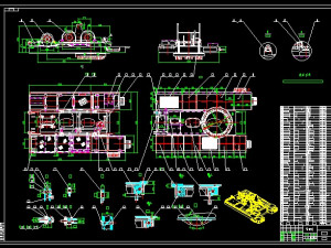 quy50t hydraulic crawler crane complete drawing Model 3D