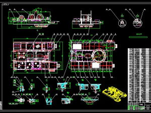 quy50t hydraulic crawler crane complete drawing 3D Model
