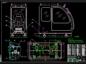 quy50t hydraulic crawler crane complete drawing 3D Model