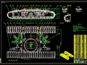 quy90t hydraulic crawler crane complete drawing 3D Model