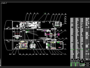 quy90t hydraulic crawler crane complete drawing 3D Model