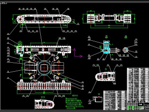 quy150t hydraulic crawler crane complete drawing 3D Модель
