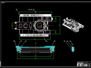 quy150t hydraulic crawler crane complete drawing 3D Model