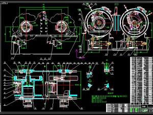quy150t hydraulic crawler crane complete drawing 3D Model