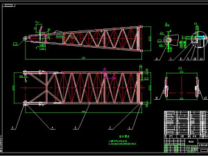 quy400t hydraulic crawler crane complete drawing 3D 모델