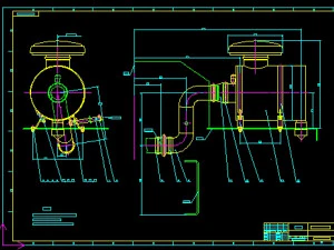 50t car crane complete drawing 3D Model