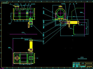 50t car crane complete drawing 3D Model