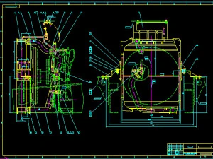 50t car crane complete drawing 3D Model